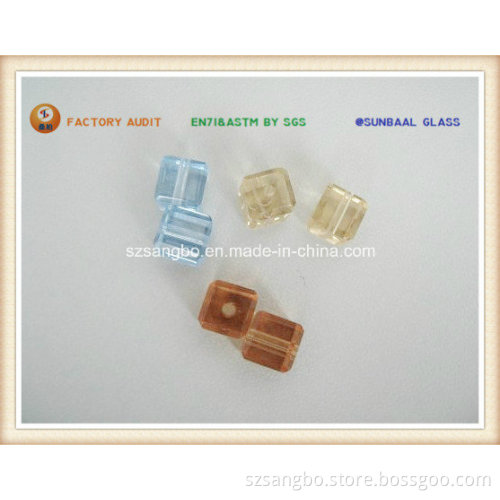 Cubic Glass Beads (S047)